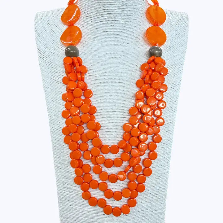 Brightside Beaded Layered Necklace (4 Colors)