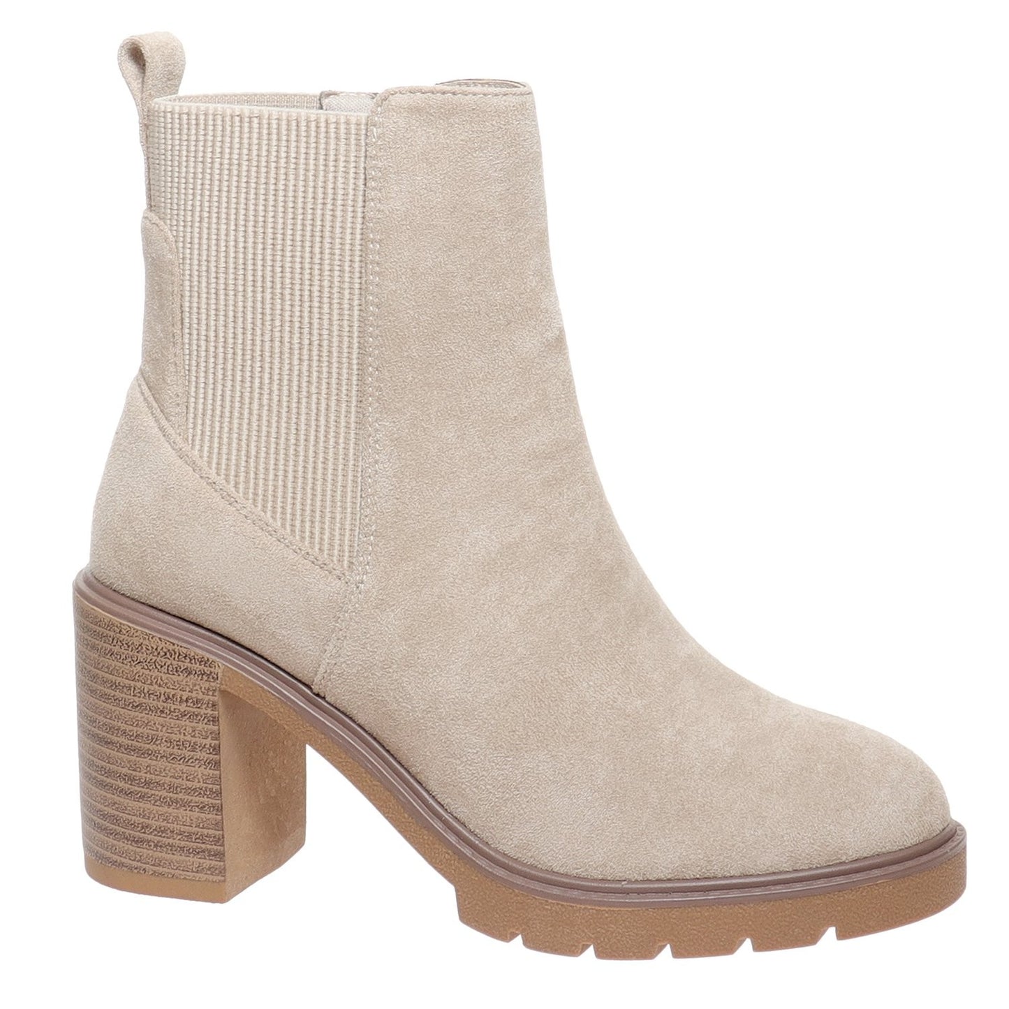 Sand Sweet Suede Ankle Boots