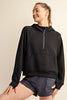 Half Zip Scuba Hoodie (Reg. and Plus) - 5 Colors
