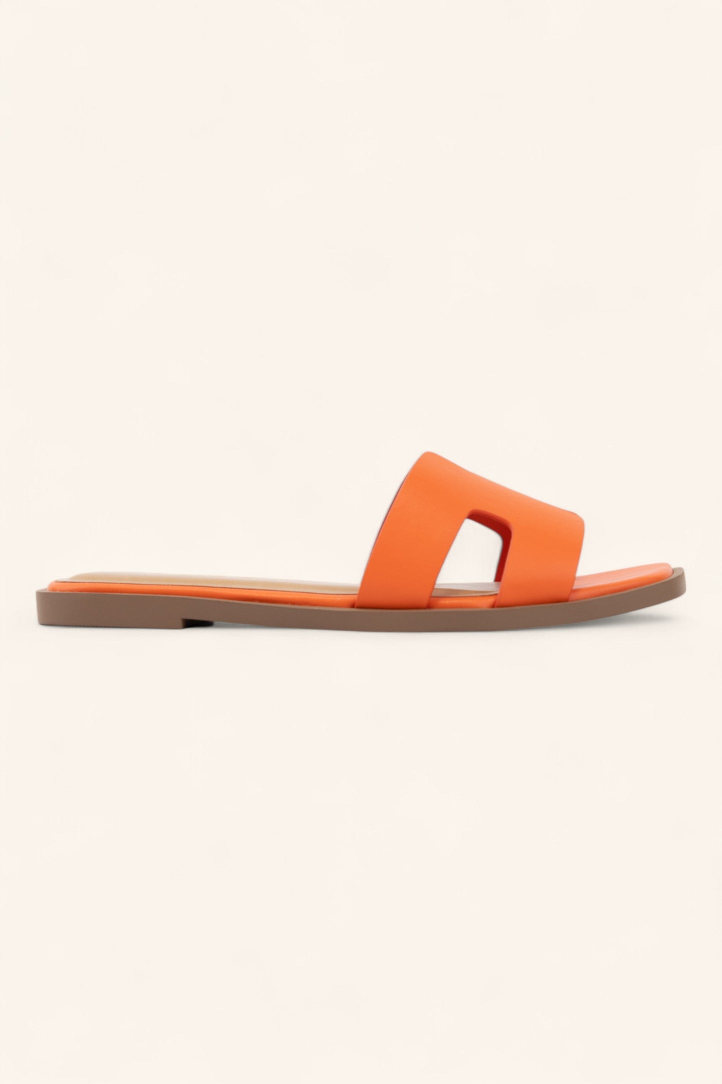 Orange Unleash Your Wild Side Sandals