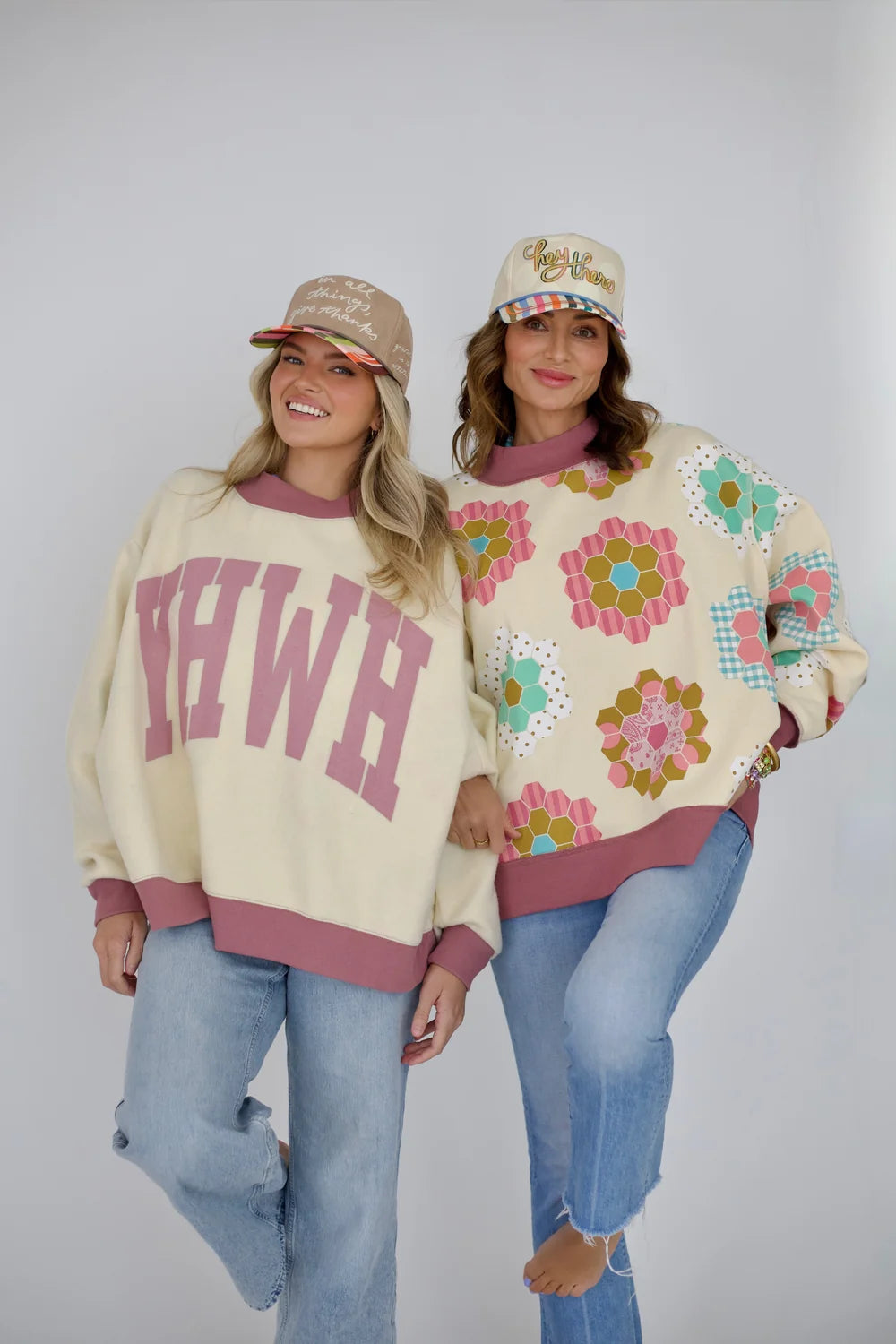 YHWH 2-Sided Mock Sweatshirt (Reg.)