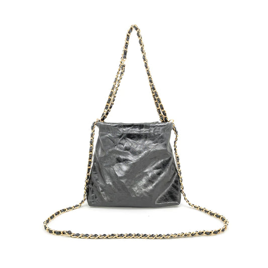 Black Slouchy Mood Handbag
