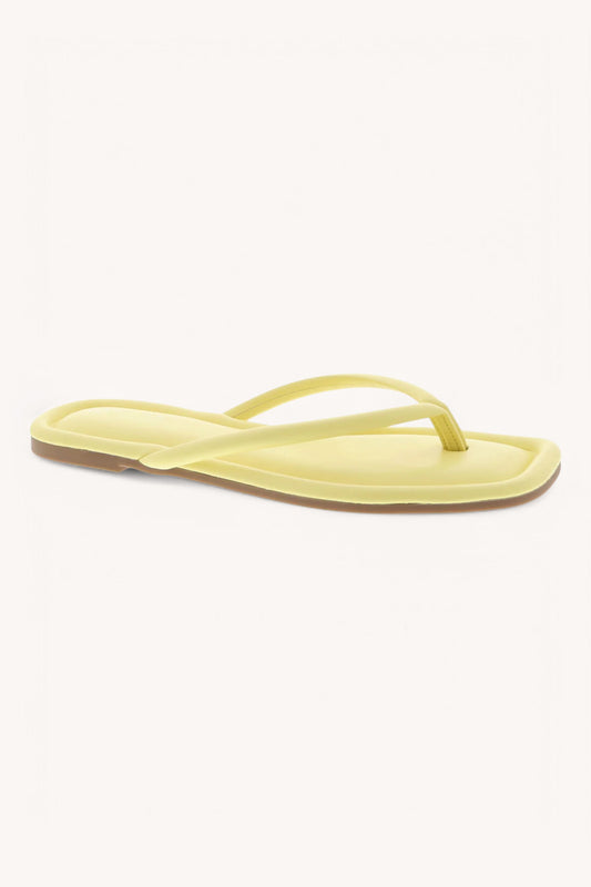 Yellow Summer State Of Mind Sandals