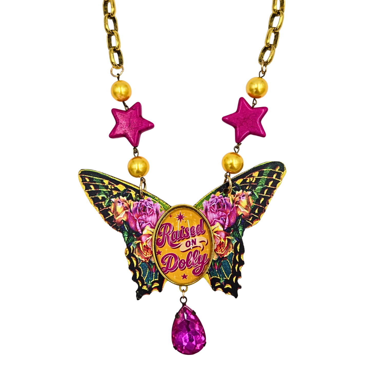 Gypsy South - Raised on Dolly Butterfly Necklace