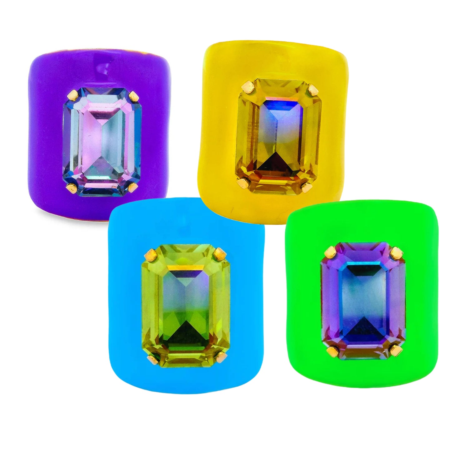 TOVA -The Mini Roddy Ring in Enamel (4 colors)