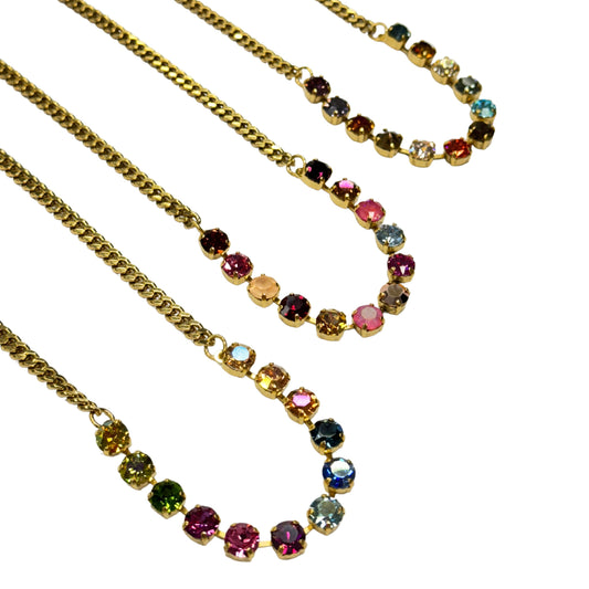 TOVA - The Mini Oakland Necklace in Multi - 3 Colors