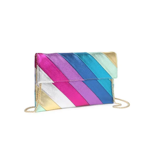 Rainbow Zelma Clutch