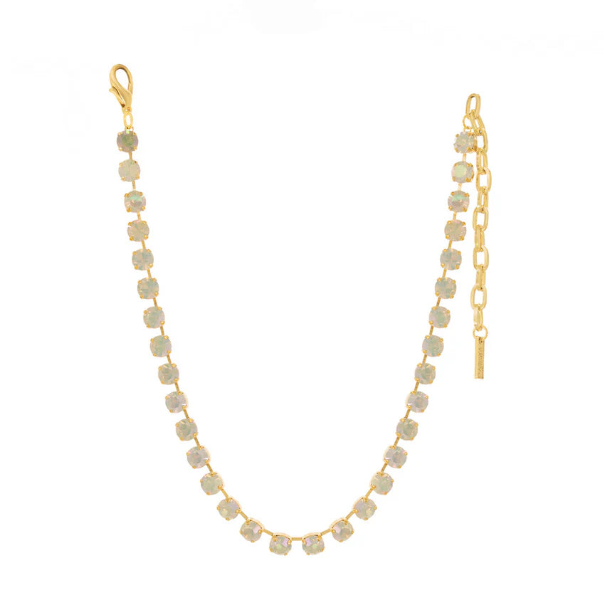 TOVA- The Oakland Necklace- White Opal Glimmer