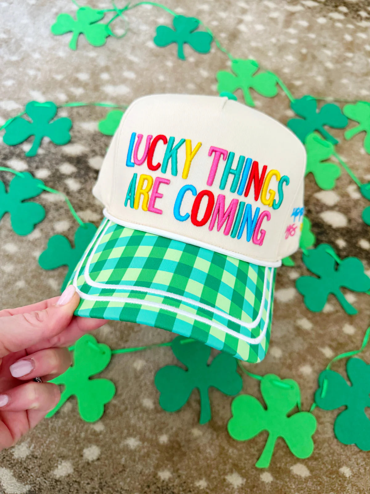 Lucky Things Are Coming Hat