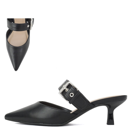 Black Always A Classic Kitten Heel