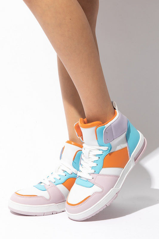 Kick It In Color High Top Sneakers