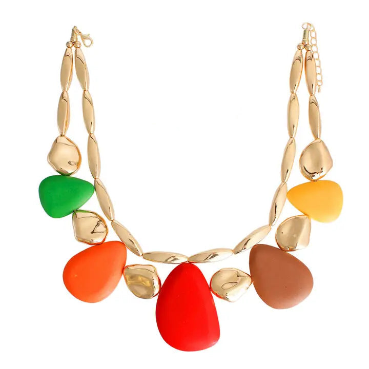 Wander Wood Beads Necklace