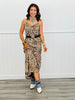 Leopard Mesh Maxi Dress (Reg.)