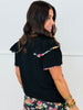 Daisy Polka Dot Ava Flutter Sleeve Blouse (Reg. and Plus)
