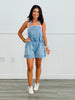 Cloud Wash Short Overalls (Reg.)