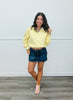 Half Zip Mock Neck Sweatshirt (Reg.)-2 Colors