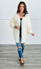 Ivory Pearl Oversized Cardigan (Reg. and Plus)