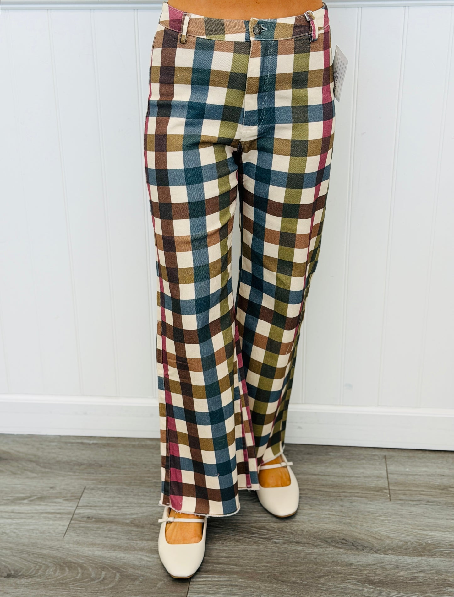 Antique Multi Gingham Pants (Reg.)
