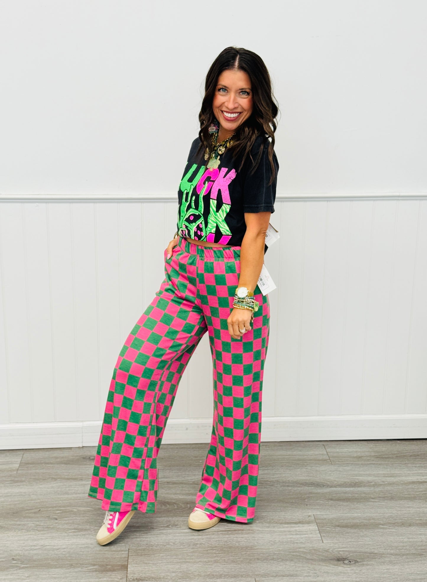 Luck Graphic Tee (Reg. and Plus)