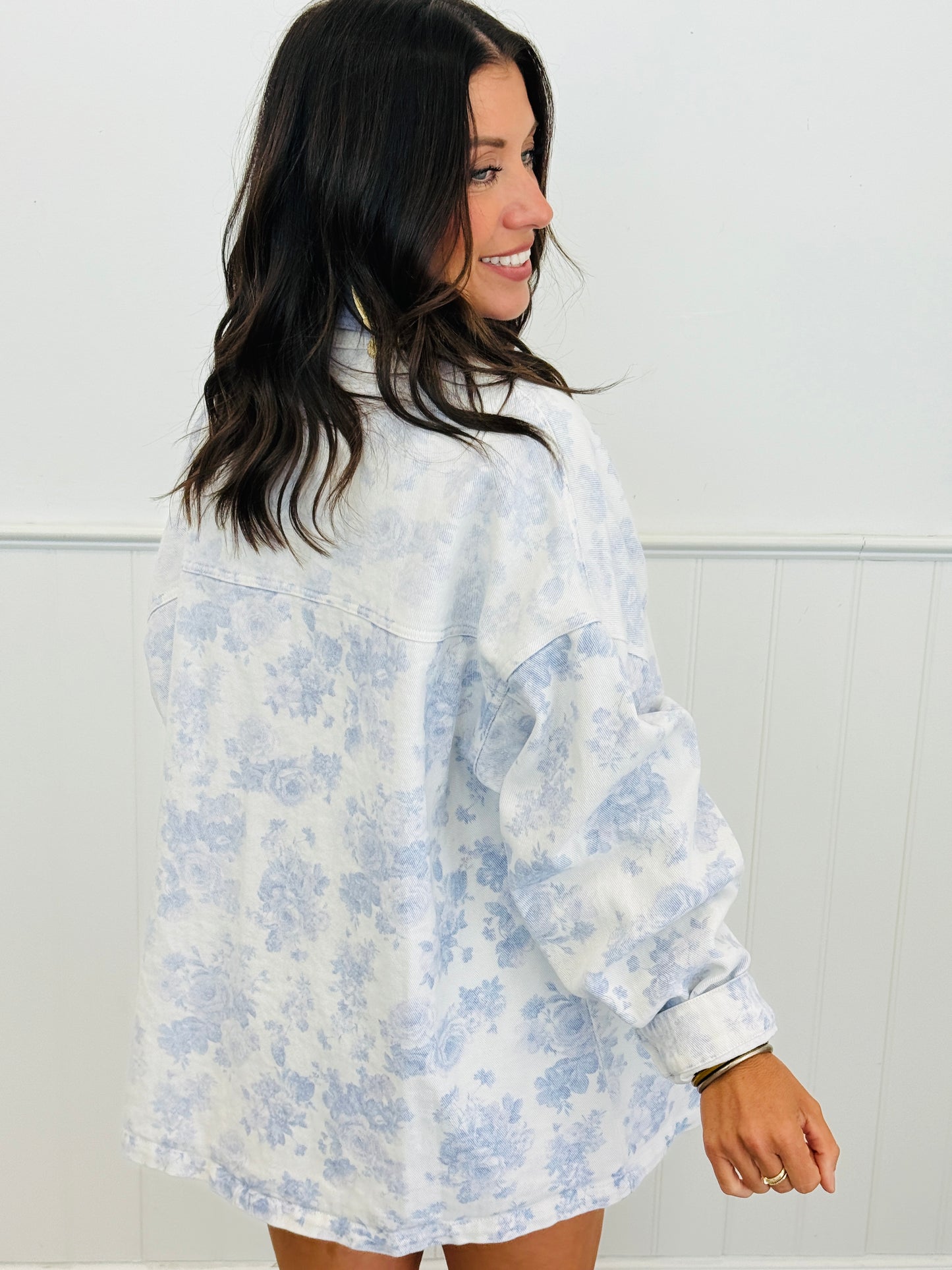 Lt. Blue Denim Barn Jacket (Reg.)