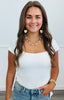 Essential Square Neck Bodysuit (Reg.)-3 Colors