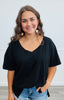 Reversible Short Sleeve Tee Top (Reg.)-4 Colors