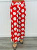 Red Big Polka Dots Pants (Reg)