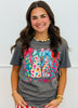 Merry & Bright Bow Trees Tee (Reg. and Plus)