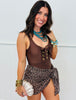 Chocolate Coastal Couture One Piece Swimsuit (Reg. & Plus)