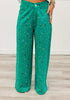 Queen Of Sparkles Green Multi Rhinestone Jeans (Reg. and Plus)