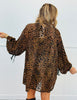 Leopard Velvet Kimono Cardigan (Reg. and Plus)