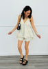 POL Eyelet Trim Ruffled Shorts (Reg.)-2 Colors