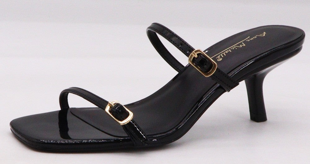 Black Keep It Classy Kitten Heel