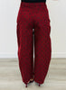 Polka Dot Party Barrel Pants (Reg.) - 4 Colors