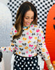 Kate Boo Bows Mesh Top (Reg. and Plus)