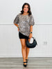 Black Bow Love Scuba Mini Skirt (Reg)