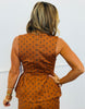 Polka Dot Peplum Top (Reg.) - 4 Colors