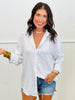 White Kathryn Classic Button Down Up (Reg. & Plus)