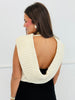 Sleeveless Open Back Turtleneck Sweater (Reg.) - 2 Colors