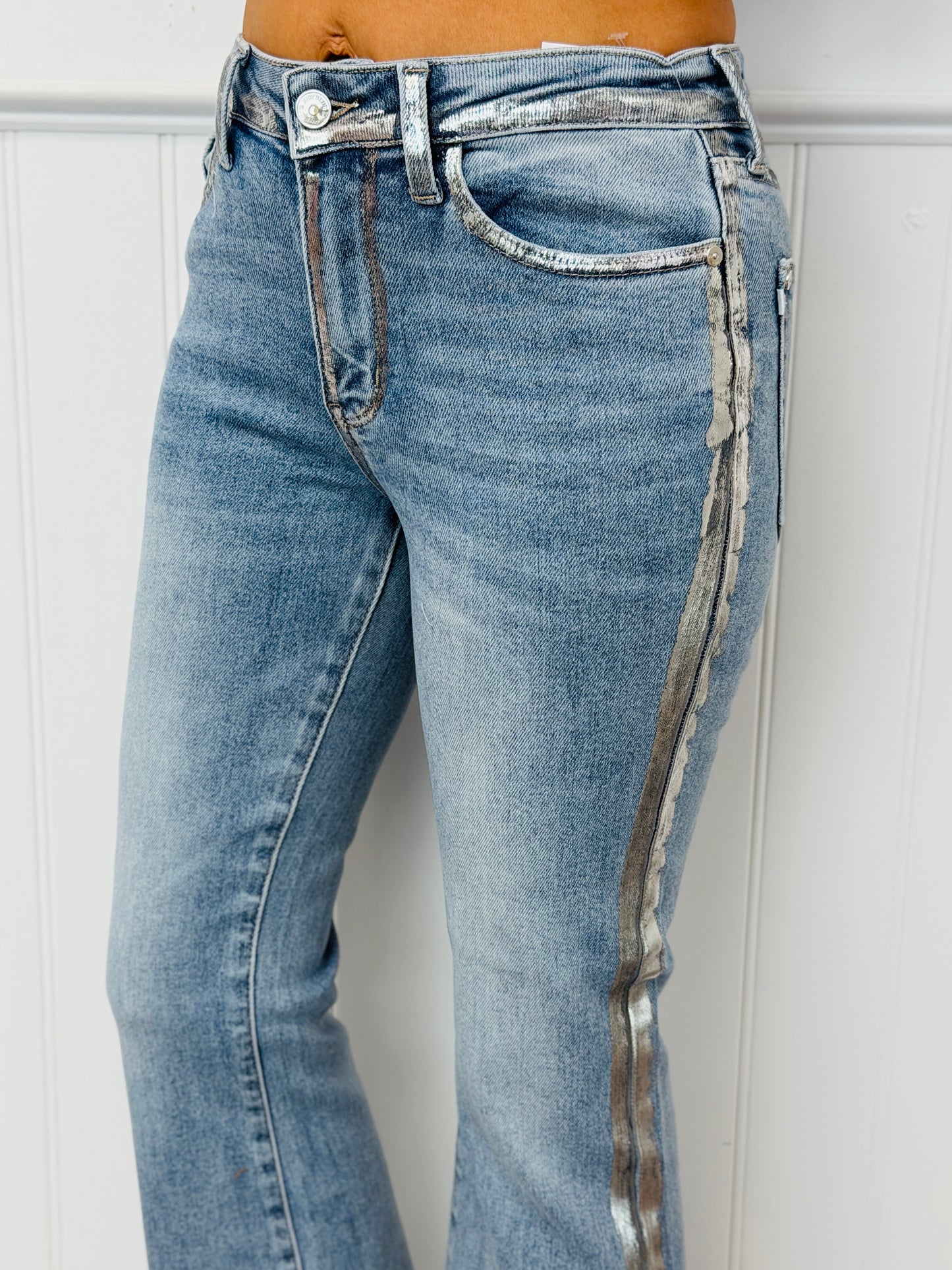 Judy Blue Kayla Kick Flare Jeans (Reg. and Plus)