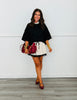 Lace Layered Elastic Waist Mini Skirt (Reg.)