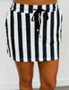 Runway Stripes Skort (Reg. and Plus)