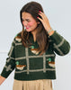 Mallard Duck Boxy Knit Sweater ( Reg.) - 2 Colors