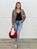 Tummy Tuck Rhinestone Studded Denim Jeans (Reg.)