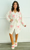 Cozy Pink Ribbon Robe (OS)