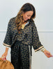 Horse Print Contrast Stripe Shirt (Reg.) - 3 Colors