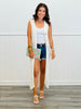 Off White Open Knit Midi Cardigan (Reg. and Plus)