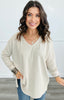 Andree Long Sleeve Oversized Top (Reg. & Plus)- 8 Colors