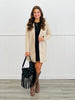 Black Flared Suede Mini Dress (Reg.)