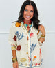 POL Cream Multi Sea Printed Top (Reg.)